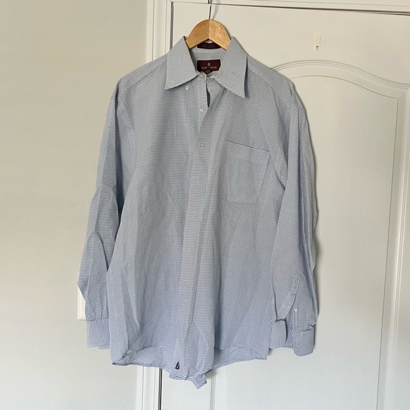Nordstrom Shirts Nordstrom Mens Button Down Blue Dress Shirt Poshmark